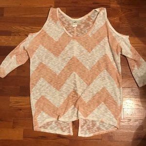 Buckle Chevron Light Sweater